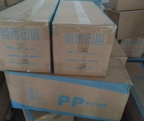 30寸PP棉滤芯 工业通用过滤器保安过滤器熔喷滤芯