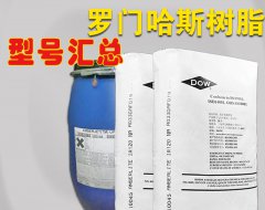 Amberjet罗门哈斯树脂型号汇总表 型号对照表